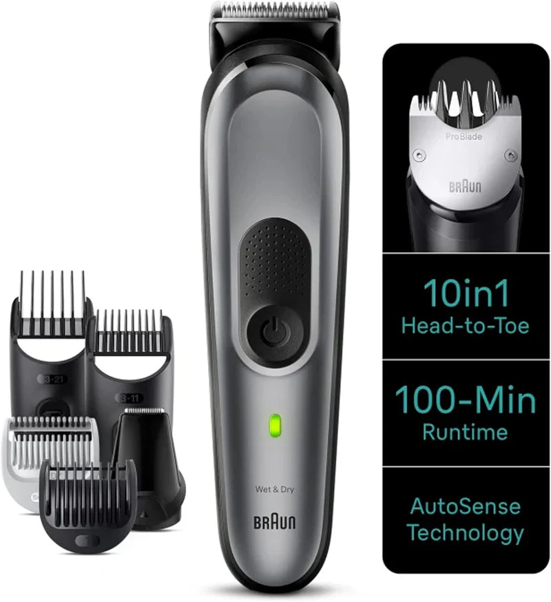 Braun Series 7 10-in-1 Style Kit with Metal Blade